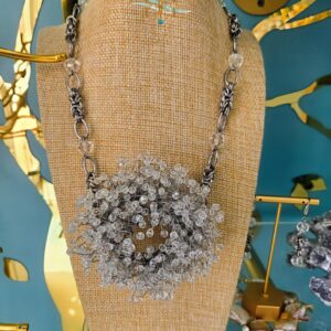 Crystallized Flower Necklace