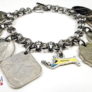 Beautiful Coin & Charm Bracelet