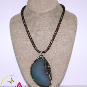 Natural Agate Pendant.