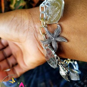Coin & Charm Bracelet