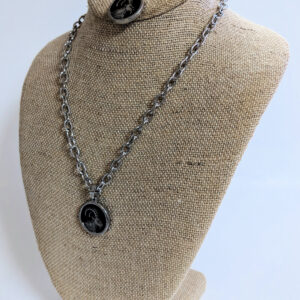 Aries Zodiac Sign Pendant Set.