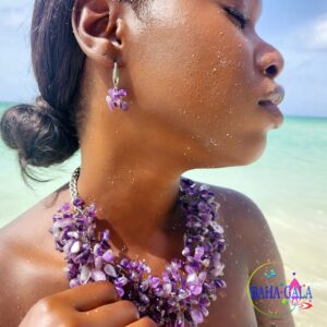 Amethyst Necklace Set.
