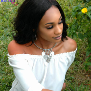 Authentic Bahamian Coins & Charm "Waterfall" Necklace & Earring Set.