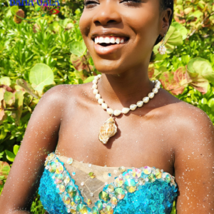 Elegant Shell Pearls Necklace Set.