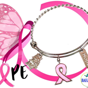 Stainless Steel Adjustable "Hope" Bangle.