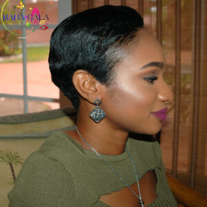 Dainty Stainless Steel Drop Stud Earrings.