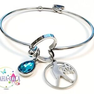 Halo Heart Bracelet