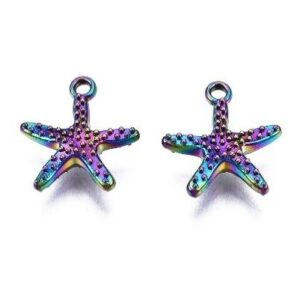 Iridescent Rainbow Starfish