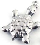 Stainless Steel Silver Turtle