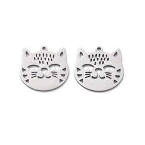 Stainless Steel Silver Kitten
