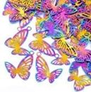 Stainless Steel Iridescent Rainbow Butterfly