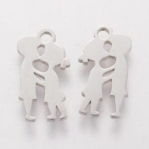 Young Love Stainless Steel Girl & Boy