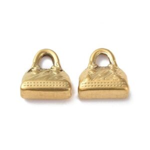 Stainless Steel Gold Purse
