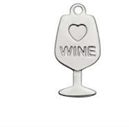 Stainless Steel Silver Wine Glass