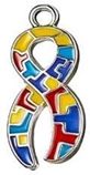 Autism Awareness "Ribbon" Charm