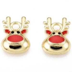 Red & Gold Reindeer
