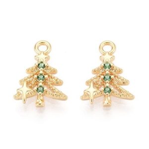 Gold & Green Christmas Tree